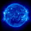 Latest
Fe IX, X 171-E
image from the NASA/ESA SOHO spacecraft's Extreme ultraviolet Imaging
Telescope (EIT) (NASA Goddard Space Flight Center)