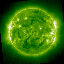 Latest Fe XII 195-E image from SOHO/EIT (NASA GSFC)