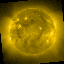 Latest Fe XV 284-A image from SOHO/EIT (NASA GSFC)